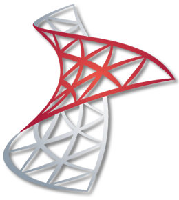 Microsoft SQL Server Logo which looks like a net